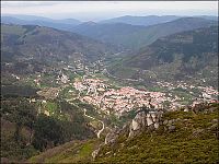 manteigas seen from Penhas Douradas